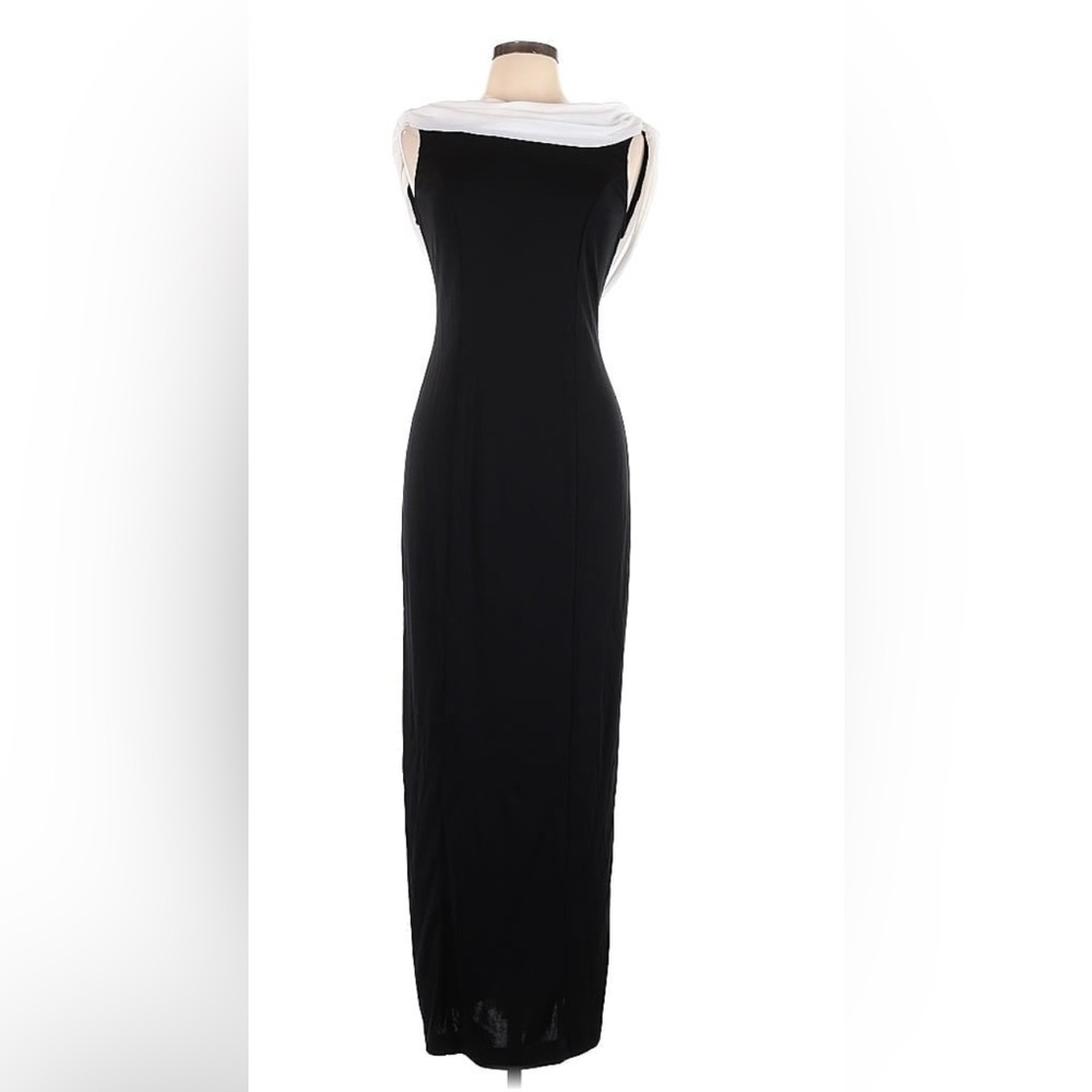 Joseph Ribkoff Black and White gown